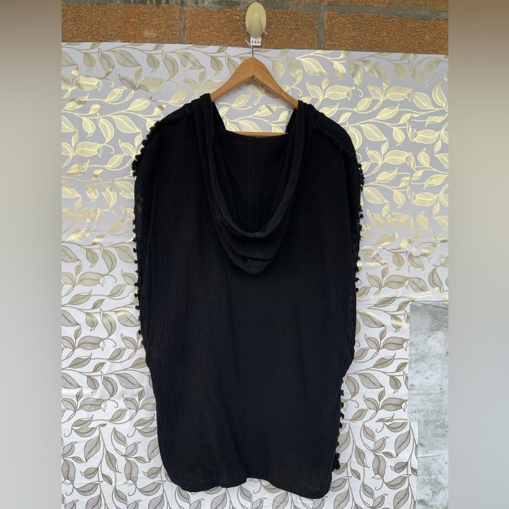 CARAVANA HADES SHIRT - BLACK Ntuchi Artisanal Cotton Gauze | OS - Picture 14 of 17